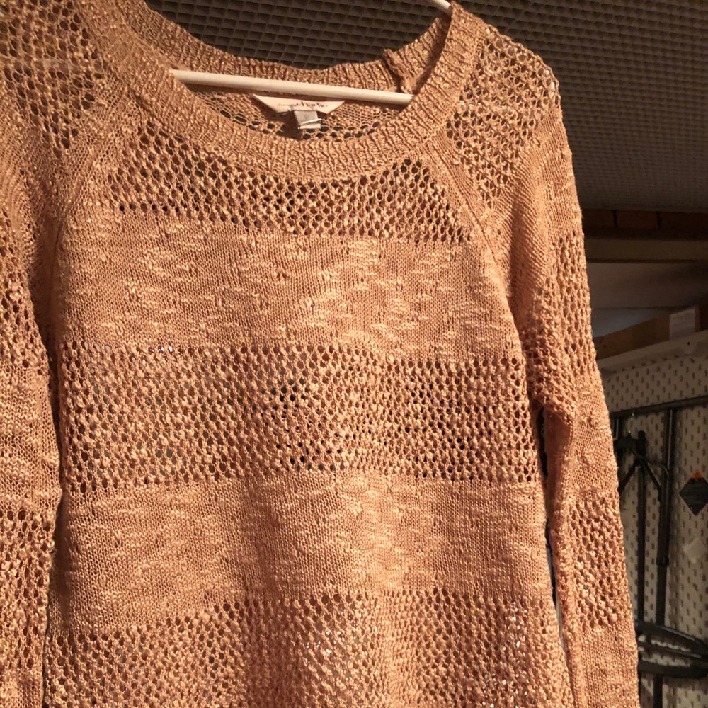 Light blush sweater
